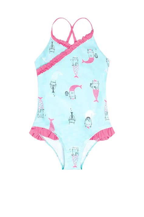 Купальник для девочки Crockid 6560545 голубой купить оптом в HappyWear.ru