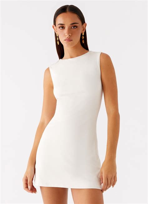 Shai Pearl Mini Dress - Ivory – Peppermayo