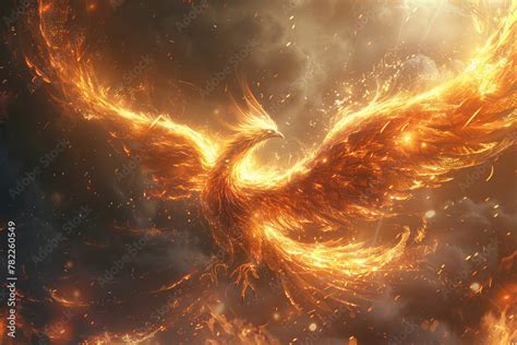 fire burning phoenix bird phoenix  fire phoenix rising fiery bird