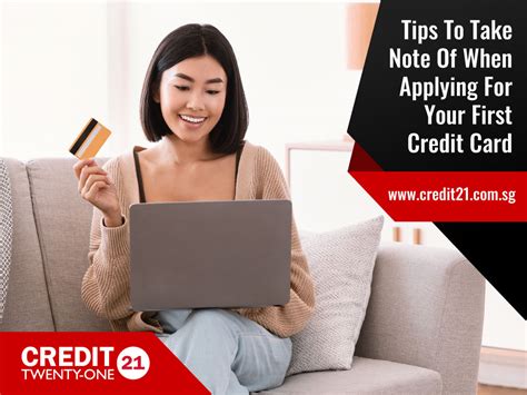 how to apply for credit card first time
