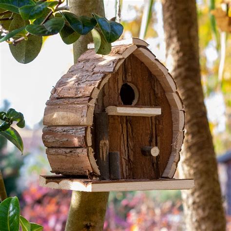 Wooden Bird Nesting Box House - Gifts Tomorrow