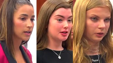 Watch the powerful testimonies from Larry Nassar’s victims