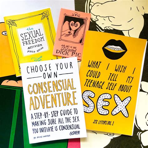 Sex-positive Zines Gift Set Feminist Sex Education Consent - Etsy
