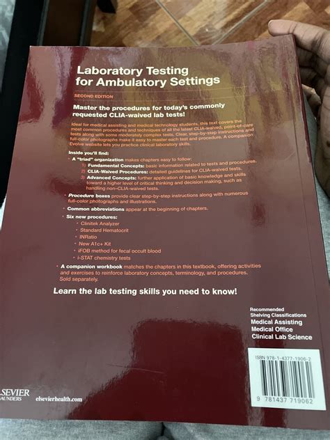 Laboratory Testing for Ambulatory Settings : A Guide for Health Care ...