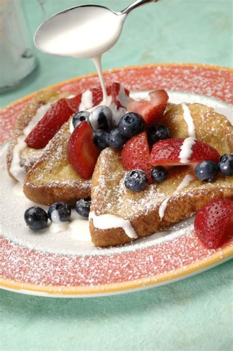 French Toast With Fresh Berries And Mascarpone Cream Recipe - Disney ...