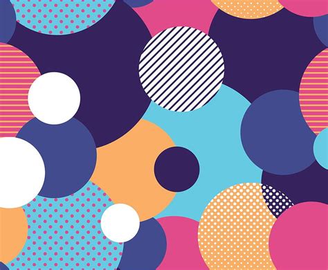 Abstract Circle Seamless Pattern eps svg vector | UIDownload