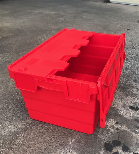 security box large red plastic world