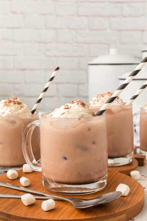 This Easy Iced Hot Chocolate Recipe Is The Perfect Summer Treat - RYZE Superfoods