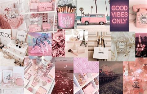 Cute Pink Wallpaper Collage
