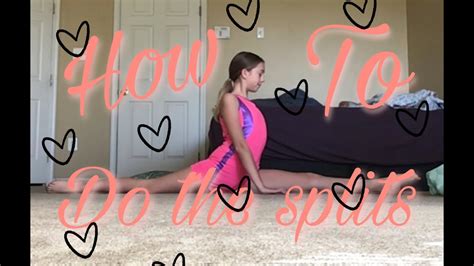 How to Do The Splits! | Easy | Beginner - YouTube