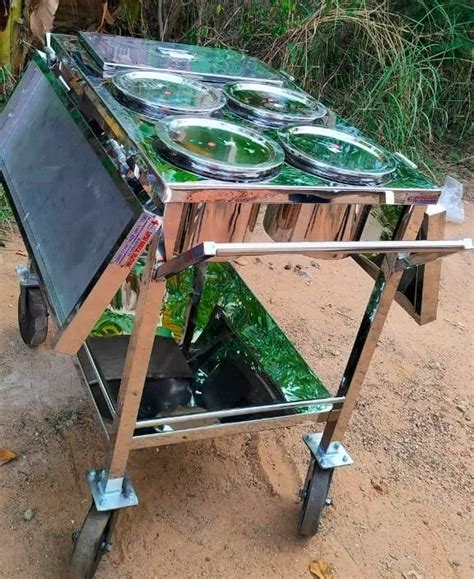 stainless steel catering trolley    madurai id