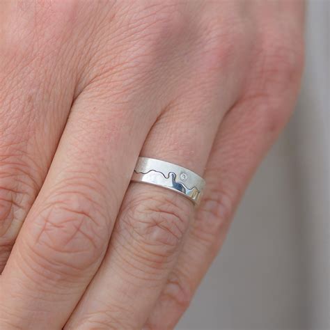 Custom Coastline 18ct Gold Ring — Hannah Louise Lamb | Bespoke Handmade