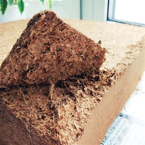 Кокосовый субстрат Forteco. Прессованный блок весом 5 кг Премиальные ...