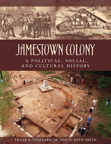 jamestown colony  political social  cultural history frank