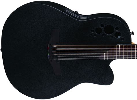 Ovation 2058TX-5 Elite T 12-string Black 12 струнная ...