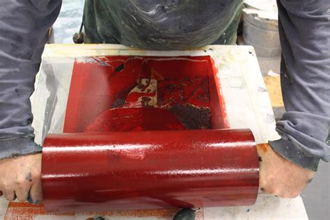 Carborundum Print process - Jeremy Gardiner