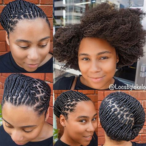 Pin by Elaine on short dreads styles for women | Dreadlock hairstyles ...