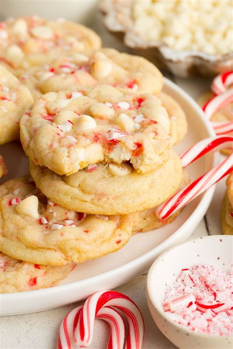 Peppermint white chocolate chip cookies – Artofit