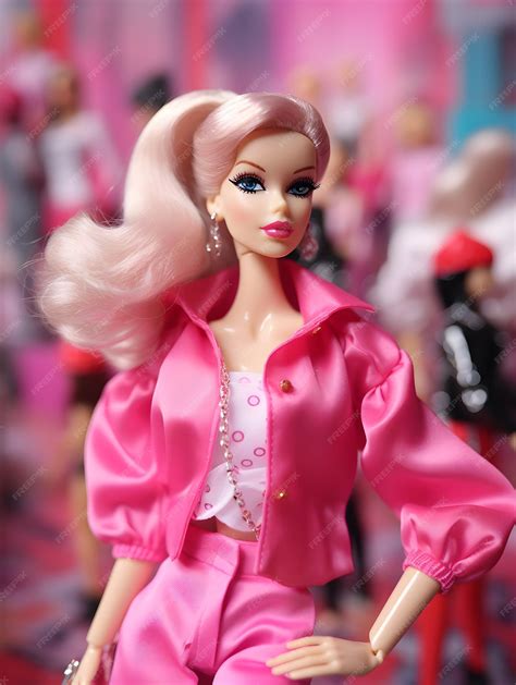 Premium AI Image | Barbie doll in a costume