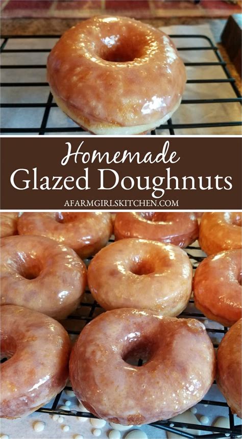 homemade glazed doughnuts donut glaze recipes easy donut recipe