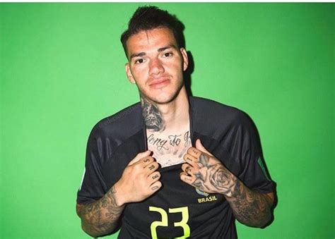 Overwhelmed with Ederson tattoos - their meaning