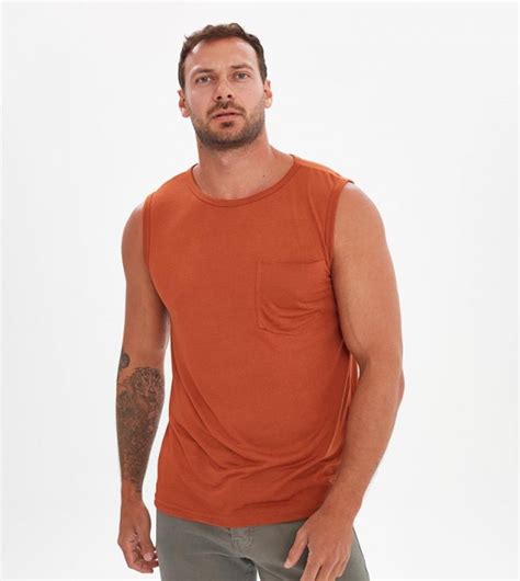 buy trendyol regular fit undershirt  maroon thstreet oman