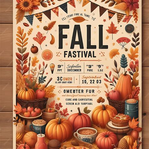 poster  fall festival   banner   fall festival
