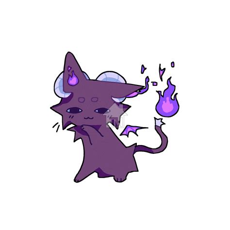 Very malicious kitty on Toyhouse