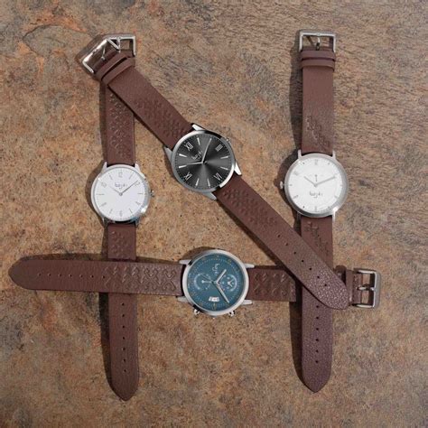 bajer watches corduene burgundy