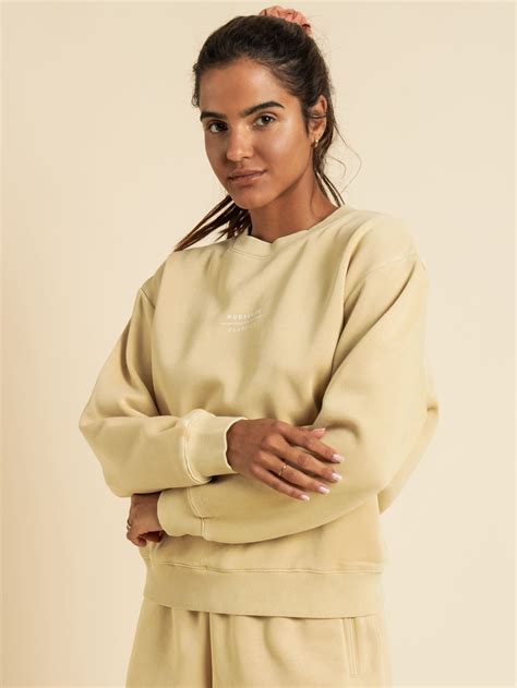 Nude Lucy Nude Classics Slogan Sweatshirt Honey | Glue Store