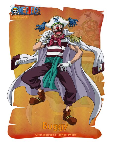 Buggy by orochimarusama1 on DeviantArt | One piece manga, One piece