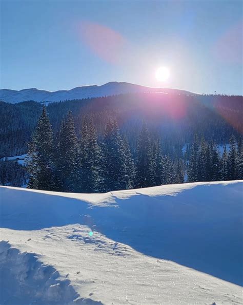 Dana Hamm's Chest Pops Out Of Her Jacket As She Hits The Slopes