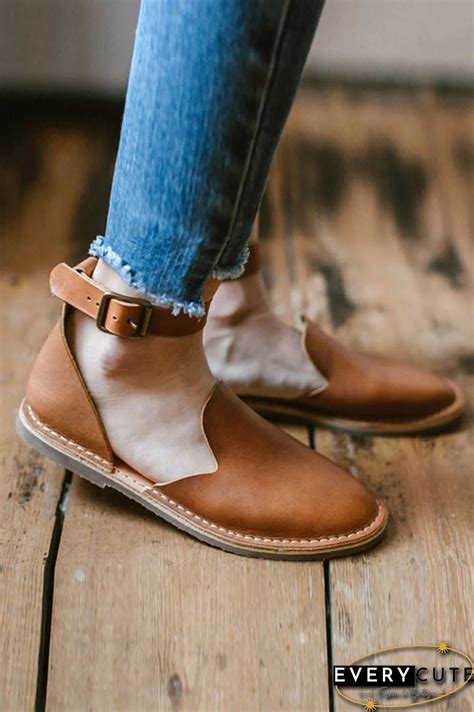 ankle strap flats sandal