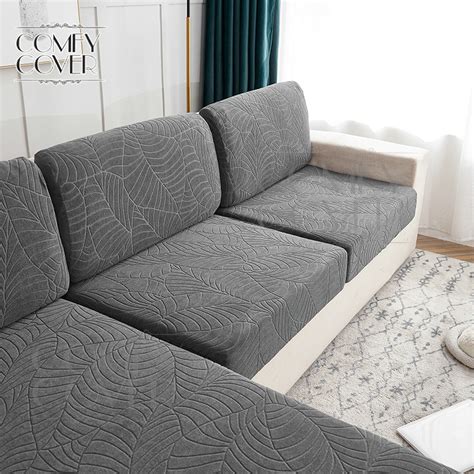 Comfy cotton Thick Waterproof Sofa Cushion Cover 1 2 3 4 Seater ...