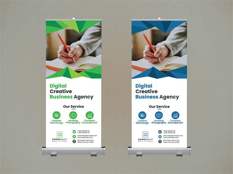 Corporate Roll-Up Banner on Behance