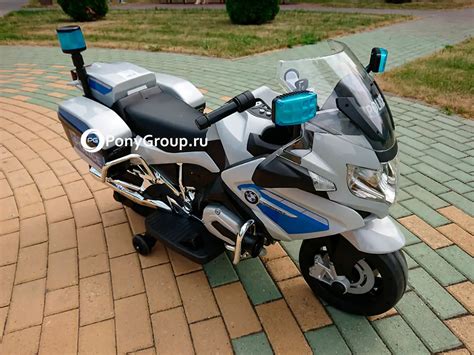 Детский мотоцикл BMW Police R1200RT-P Z212 с резиновыми колесами купить ...