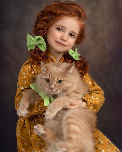 Pin by Lily on Children in photography | Pretty cats, Cute kids