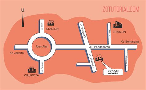 Detail Gambar Denah Denah Jalan Koleksi Nomer 3