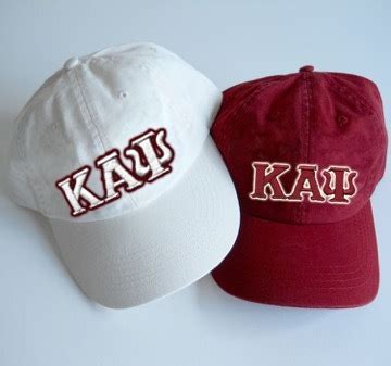 NUPEMALL | Kappa Alpha Psi | Kappa Alpha Psi Greek Letter Cap (2 Colors ...