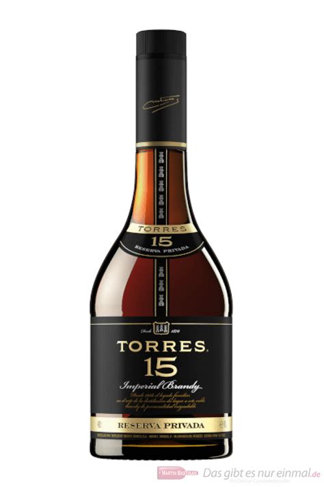 Torres 15 Years Reserva Privada spanischer Brandy in GP 1,0l ...