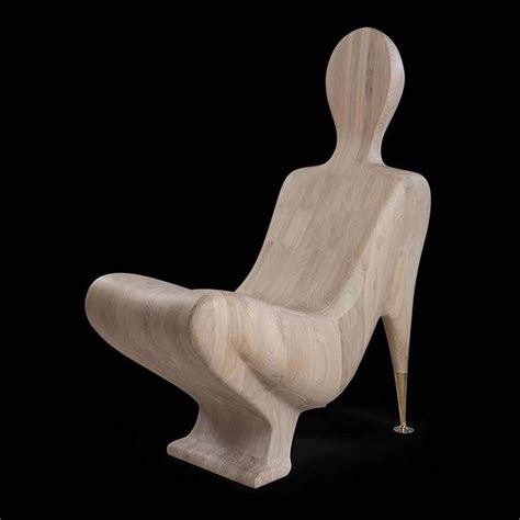 human wood chair  solid natural wood wood chair wooden lounge