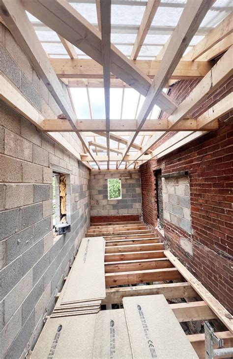 front elevation extension  bury stars house builders