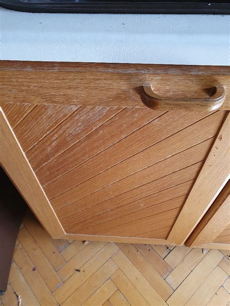 Meble kuchenne drewniane lata 80 Częstochowa Północ • OLX.pl