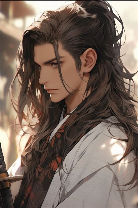Pin by M Curtis on Heroes Campaign | Anime guy long hair, Handsome ...