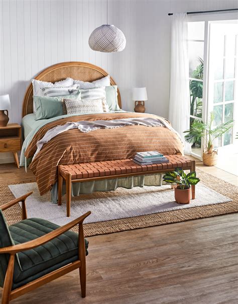 Contemporary Bedroom room ideas. Its Only Natural. By Temple & Webster