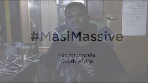 masi massive  masiphumelele south africa youtube