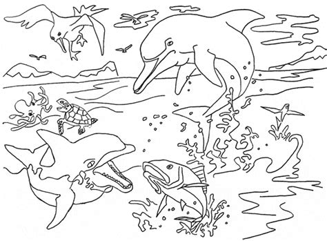 River Dolphin coloring page - Animals Town - animals color sheet - River Dolphin free printable ...