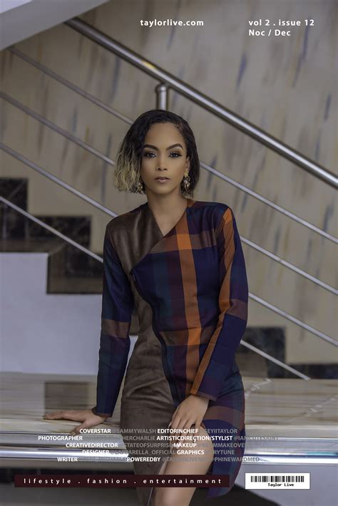 Sammy Walsh is a Stylish Boss On The Cover of Taylor Live Magazines 