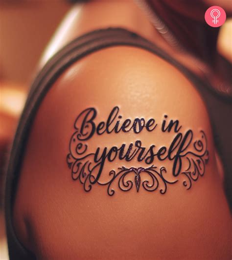 8 Incredible Believe Tattoo Ideas And Designs With Meanings