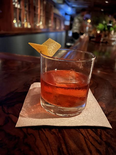 Negroni at The Rest in SLC : r/cocktails